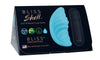 BLISS Cyan Shell with Rechargeable 10-Mode Power Bullet